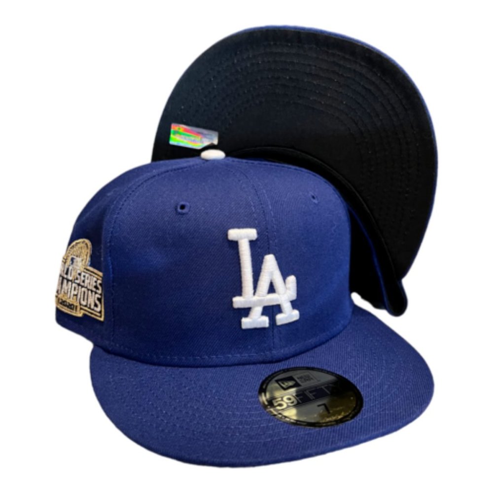 New Era Los Angeles Dodgers 59FIFTY Fitted Hat 2020 WS Patch